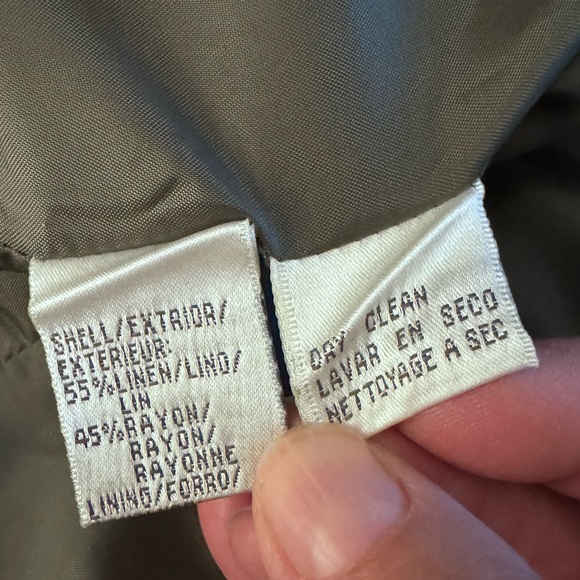 Jones Wear Women's Vintage Green 3 Button Blazer Size 8 - Picture 11 of 11